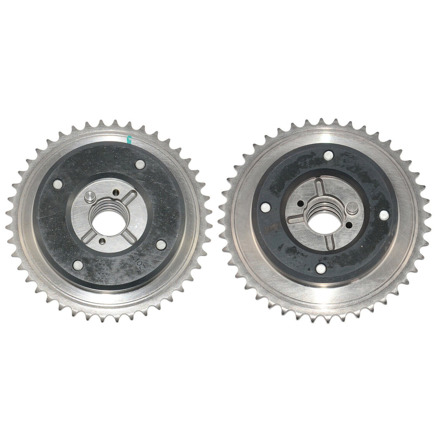 2Pcs Camshaft Adjuster 2710500900 2710500800 for Mercedes-Benz C230 Coupe/Sedan