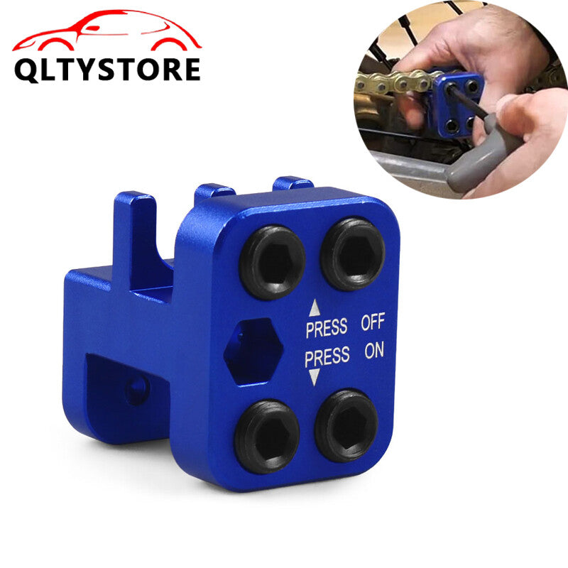 08-0675 Master Link Chain Press Tool Blue for 520 525 530 Sideplate Motor ATV Q