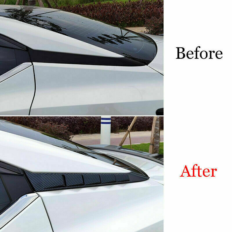 for Land Cruiser 2012-2021 Carbon Fiber Cover Rearview Caps Shells Trim v