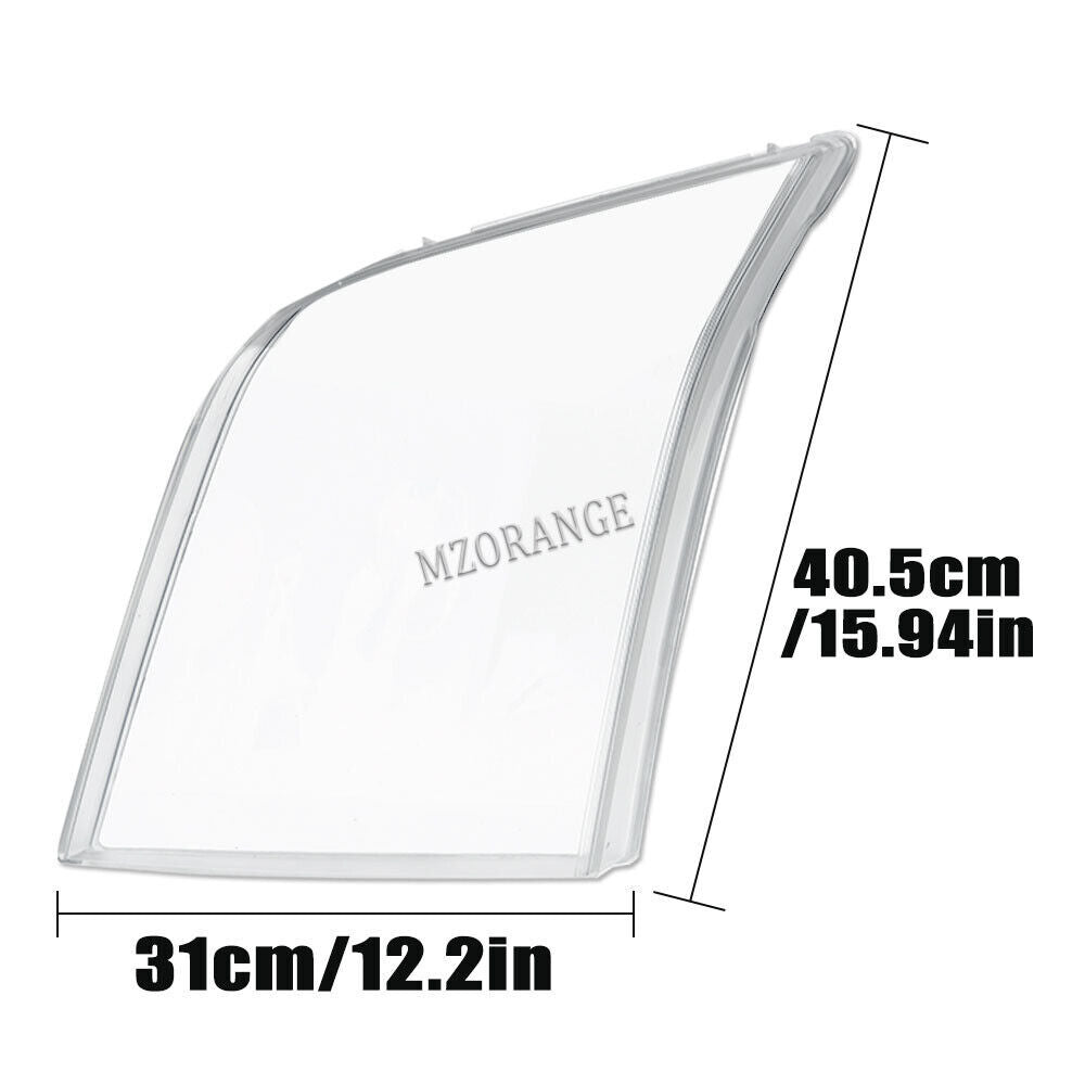 2¡Á for Ford Transit Van MK7 VM V348 06-14 Headlight Glass Lens Cover L+R