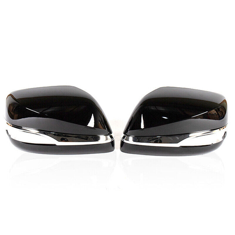 Left and right side mirror caps for Lexus GX460 2010 - 21 (external side wing rearview mirror).