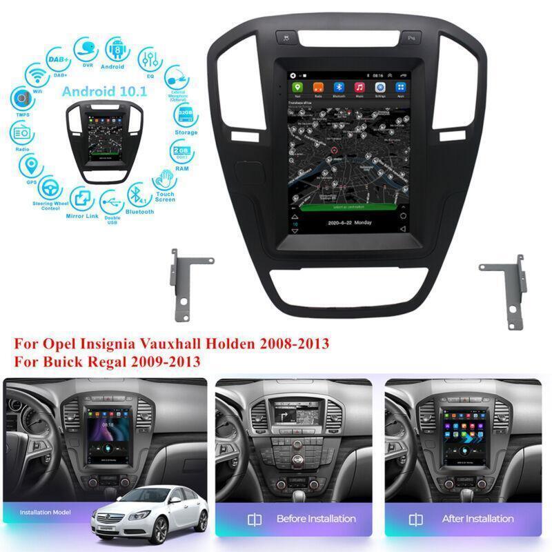 9.7 Player for Buick Regal 2009-13 Android10.1 2+32G Car Stereo Radio GPS Navi