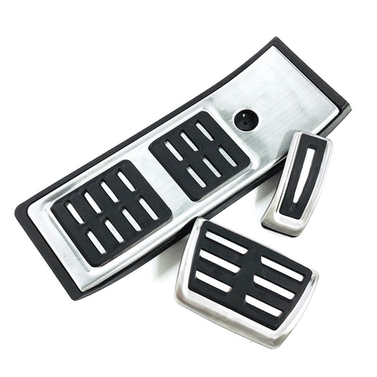 Stainless Steel Car Foot Rest Brake Gas Pedals Cover for Audi Q5 SQ5 Q5L 2018-22 Q