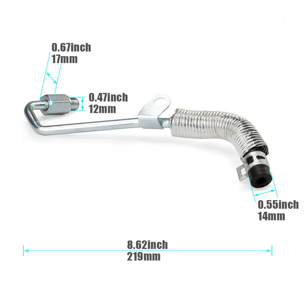 for CHEVROLET for CHEVY for CRUZE TRAX SONIC 2011-16 TURBO COOLANT RETURN HOSE 55567067