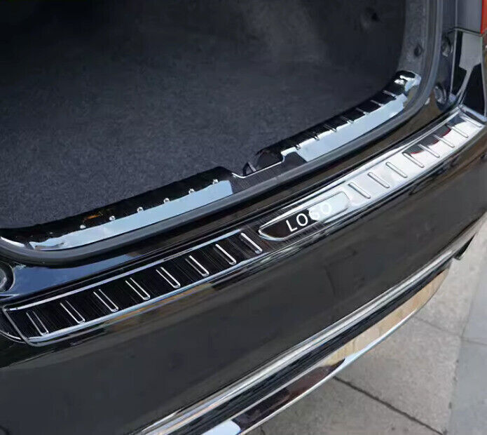 for Honda Accord 23-24 Black Steel Rear Bumper Outer Protector Guard 1PCS B n