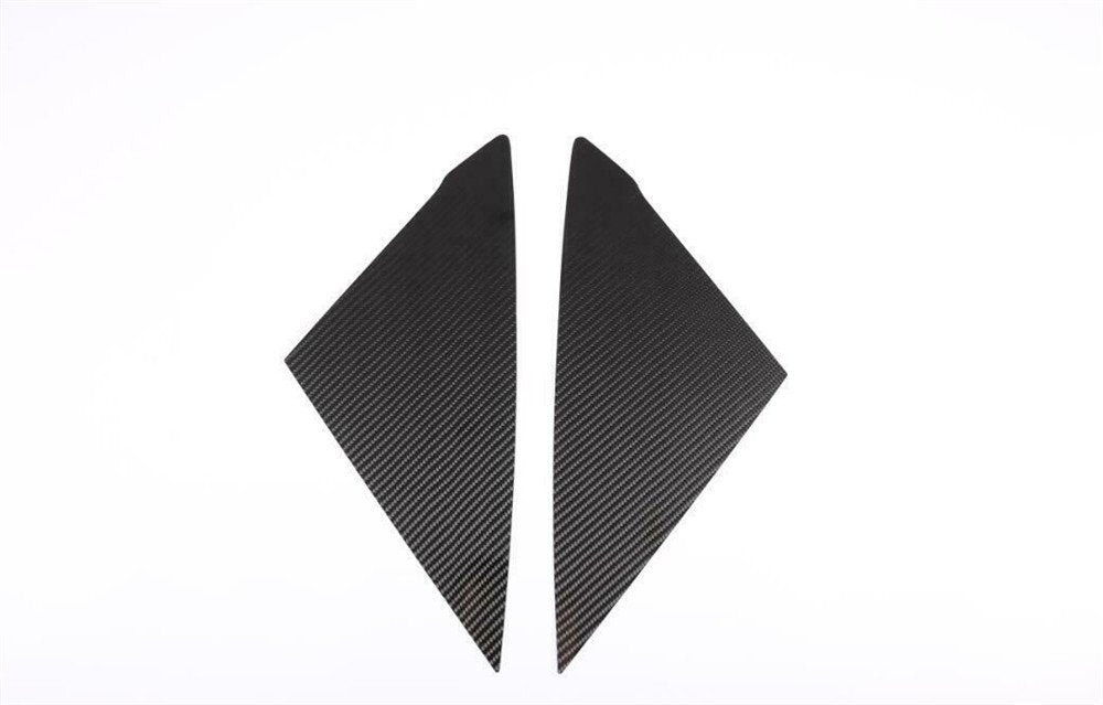 2¡ÁCarbon Fiber Rear Window Triangular Glass Cover for Honda for Civic 11th 2022 2023