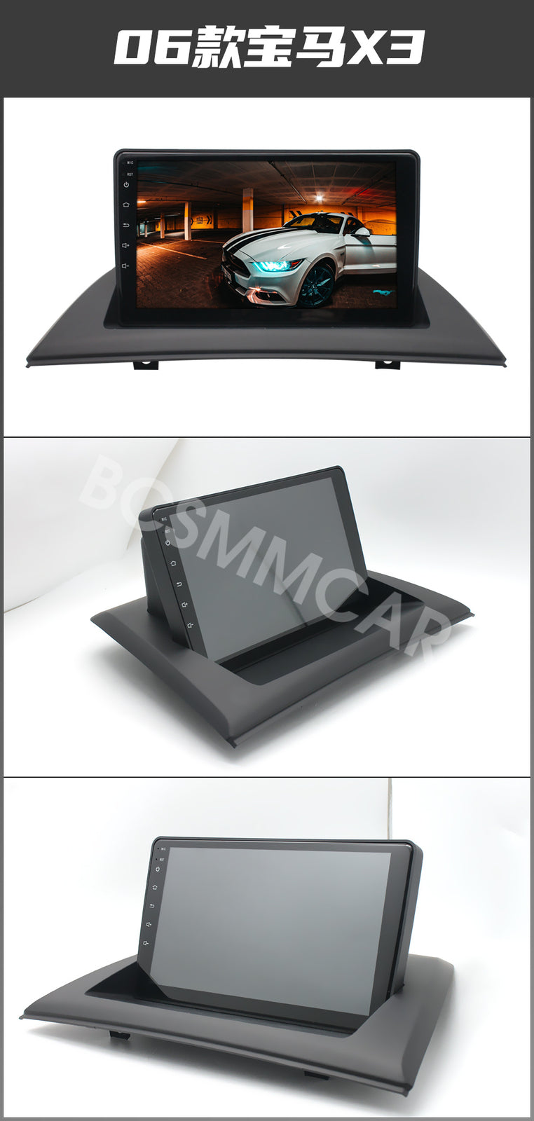 Fit for BMW X3 E83 2004-2012 Android 13 Car Radio Multimedia Video Player GPS