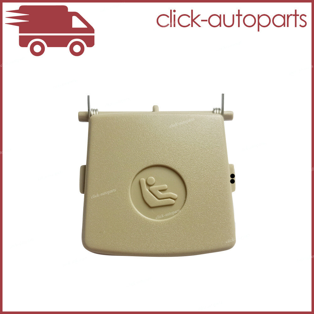 for BMW E92 3-Series Coupe M3 Coupe Beige Rear Child for Seat Isofix Mount Cover