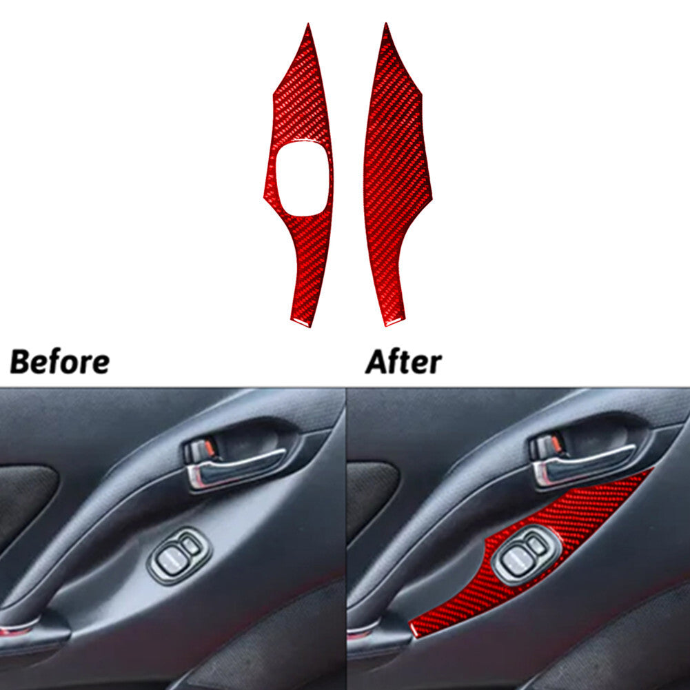 Carbon Fiber Steering Wheel Cover Trim for Lexus RC300 350 200T 2015-2020 Type B v