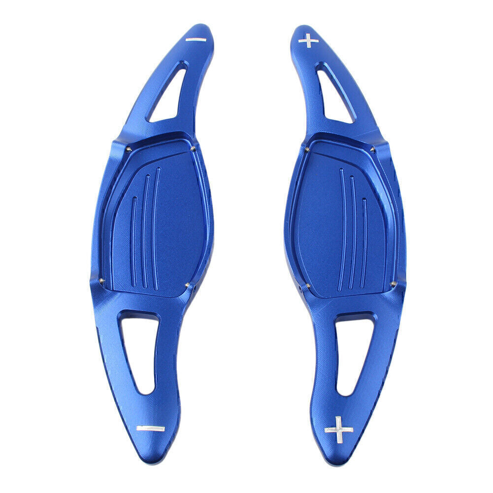 Lenkrad Paddle Shifter Verl?ngerung f¨¹r for Audi R8 RS3 RS4 RS5 TT RS Blau 2 PCs