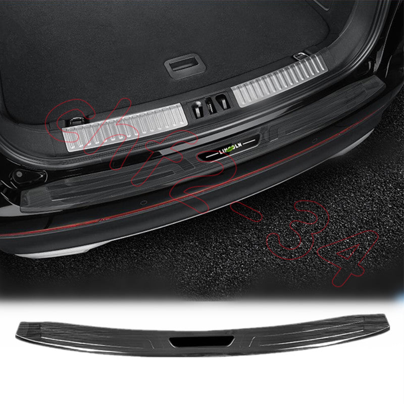 for Lincoln Nautilus 2019-2022 Rear Bumper Protector Sill Plate Guard Cover Trim