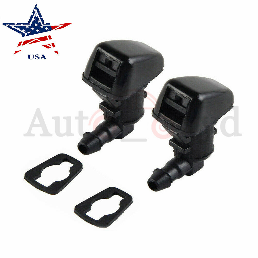 2 x Windshield Washer Nozzle Jet Spray for Jeep Liberty 2008 2009 2010 2011 2012 Q