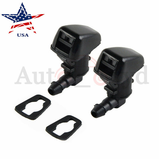 2 x Windshield Washer Nozzle Jet Spray for Jeep Liberty 2008 2009 2010 2011 2012 Q