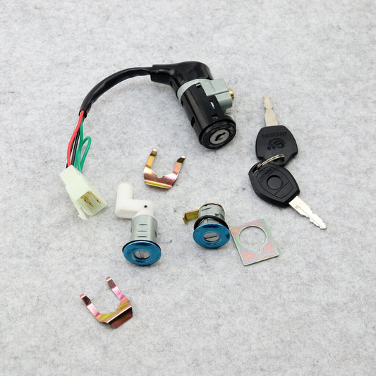 IGNITION SWITCH for SEAT LOCK TANK LOCK for HONDA DIO AF18 AF27 AF28 SET LOCKS