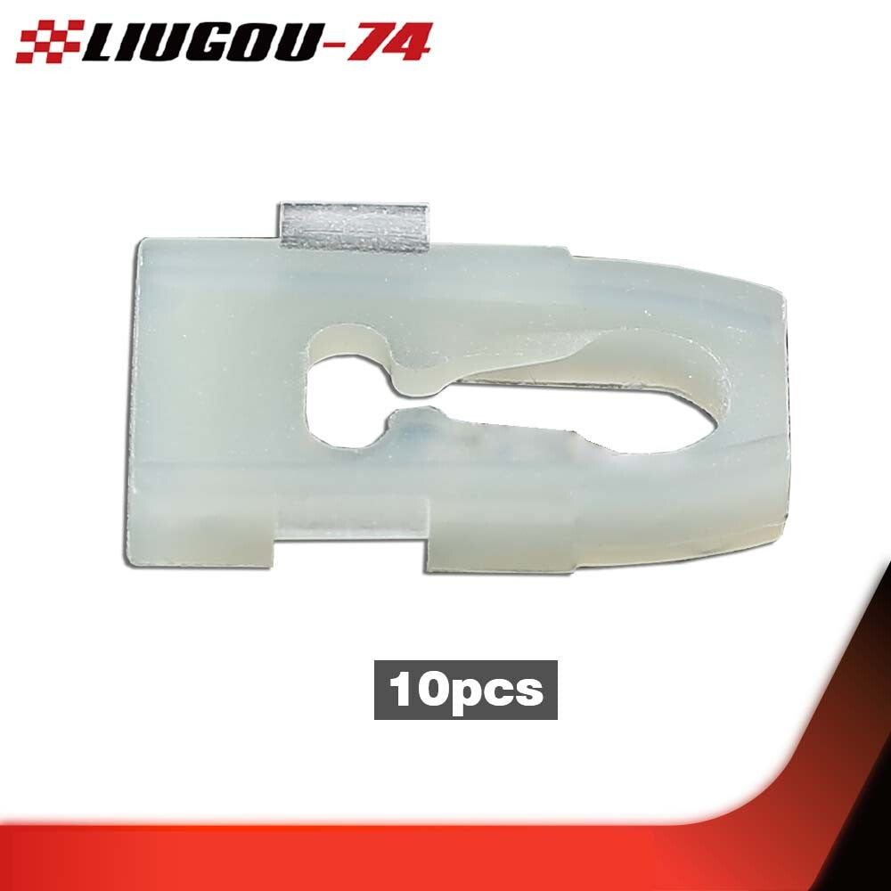 Suitable for 1977-90 for Dodge for Ram body side fender door box belt molded trim clips 10 pieces