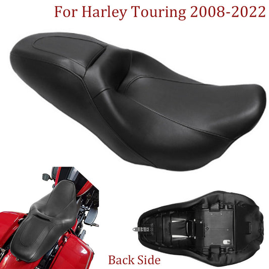 Motorcycle driver Passange, full for seat available for Harley Touring Street Glide 2008 - 2022 - n