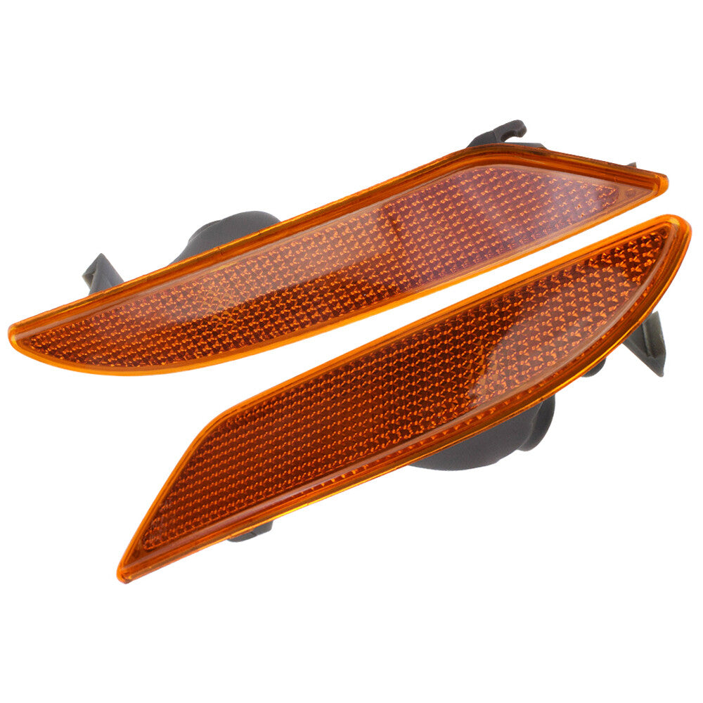 2pcs Fits 07-09 for Mercedes W221 S450 S550 LH+RH Front LED Bumper Side Marker Light