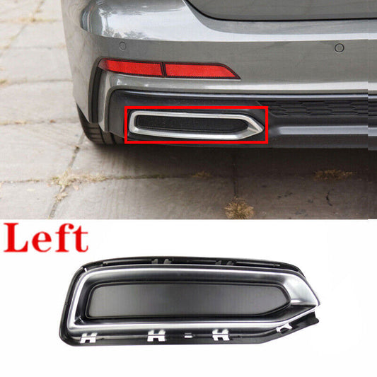 Left Side Rear Bumper Lower Chrome Trim Cover for Audi for A6 S-Line C8 2019-2022 Q