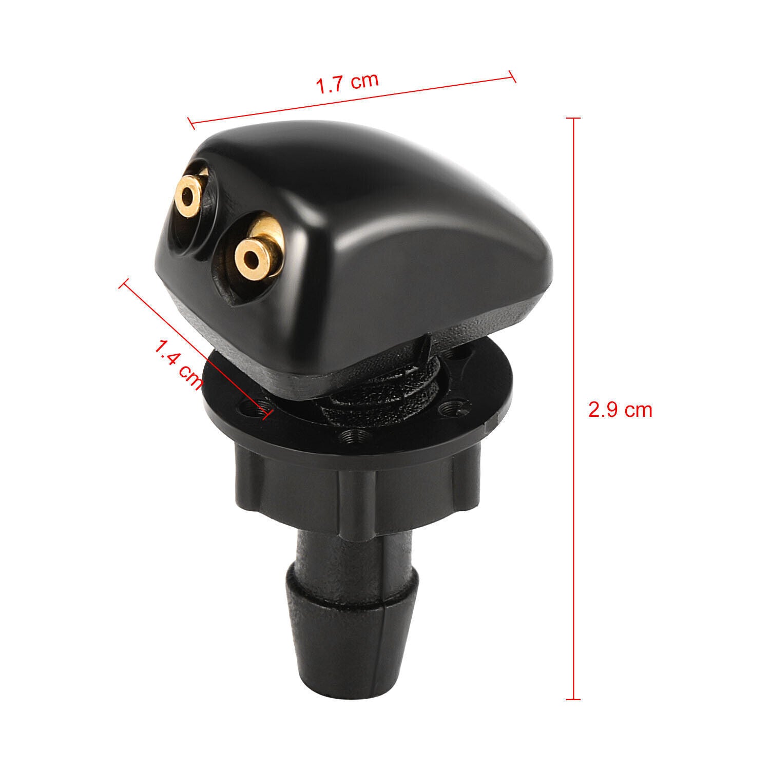 2-pack washing machine nozzles suitable for Kia , for Chevrolet , for Dodge , and for Buick Enclave models (1998-2000-2020) Q