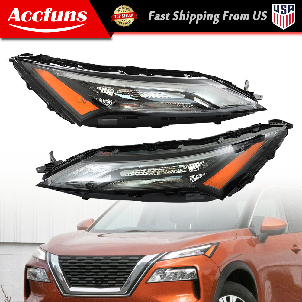 Halogen daytime running lights with LED accents. DRL (Driving Rear End) + LH (Lights on Handlebars). Suitable for 21-23 Rogue S, SL, SV- n