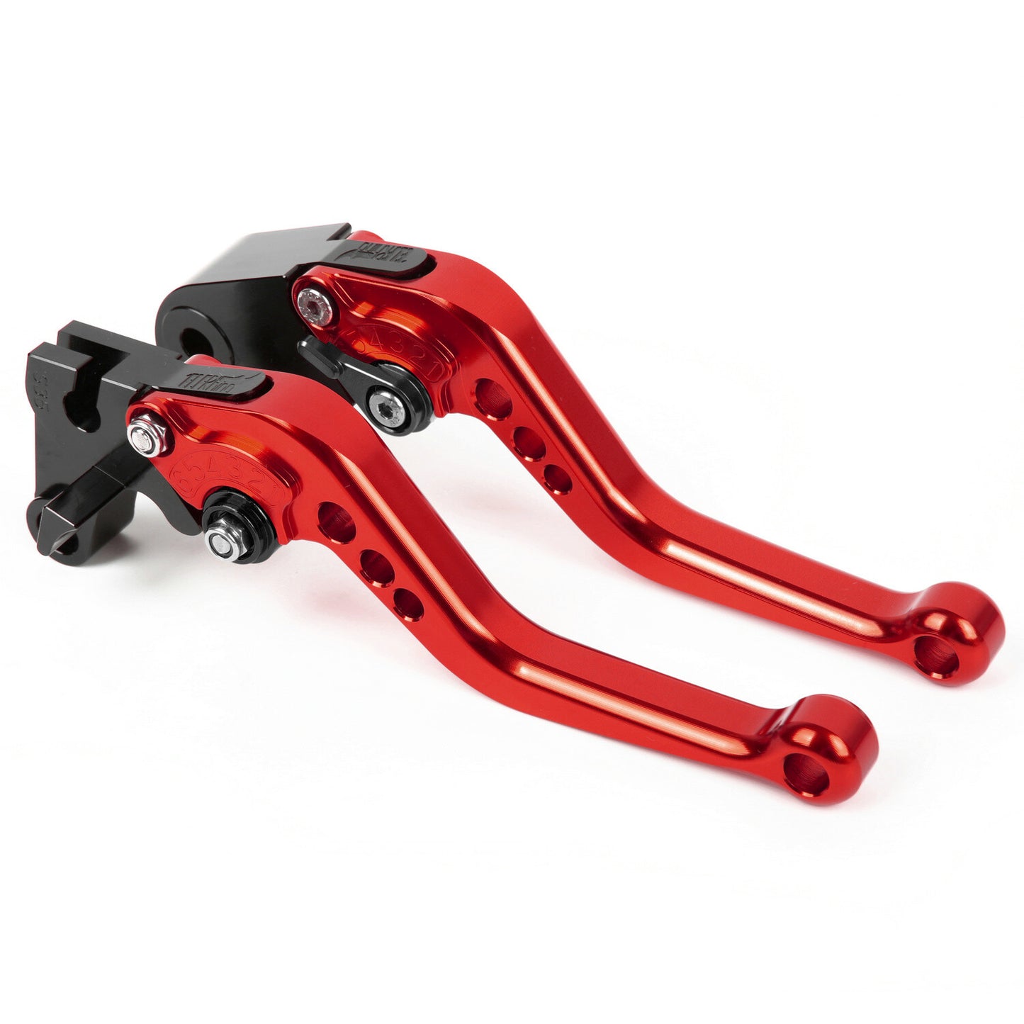 for Suzuki GSXR750 2006-2010 GSXR600 2006-2010 Short Clutch Brake Levers US Red