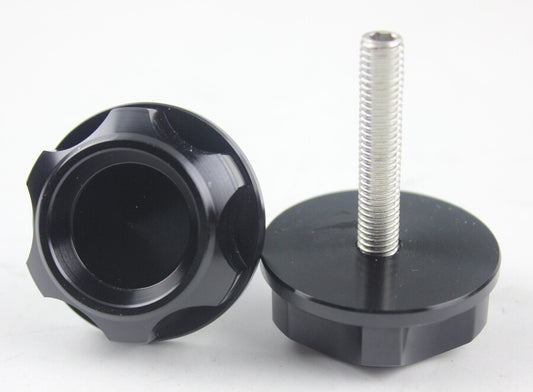 Black CNC HANDLEBAR LOCKER BOLTs for HONDA MONKEY Z50 Z50J Z50A Gorilla Skyteam