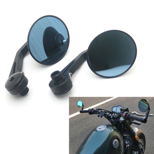 CNC Handlebar end Side Mirror W/ thread inside For Benelli 502c 752s BN600 BN300 Q
