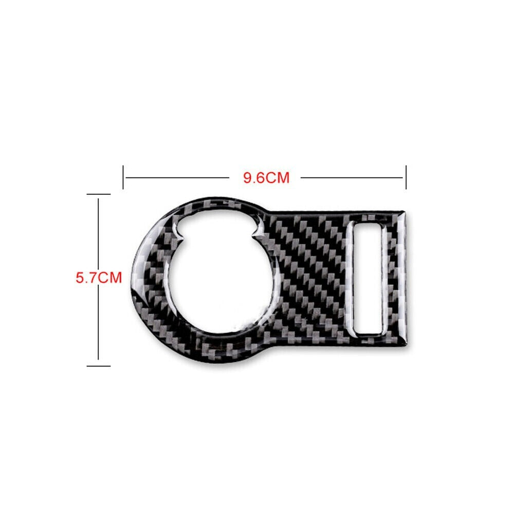 1Carbon Fiber Headlight Switch Button Cover Trim For Camaro 2010-2015 n