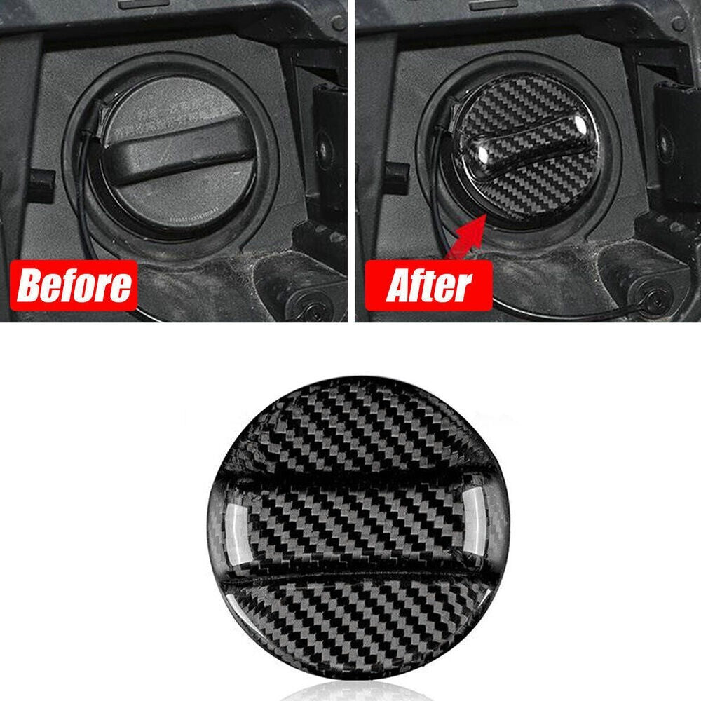 Fuel Gas Tank Filler Cap Cover Carbon Fiber For 350Z/370Z 720 Altima GTR. n