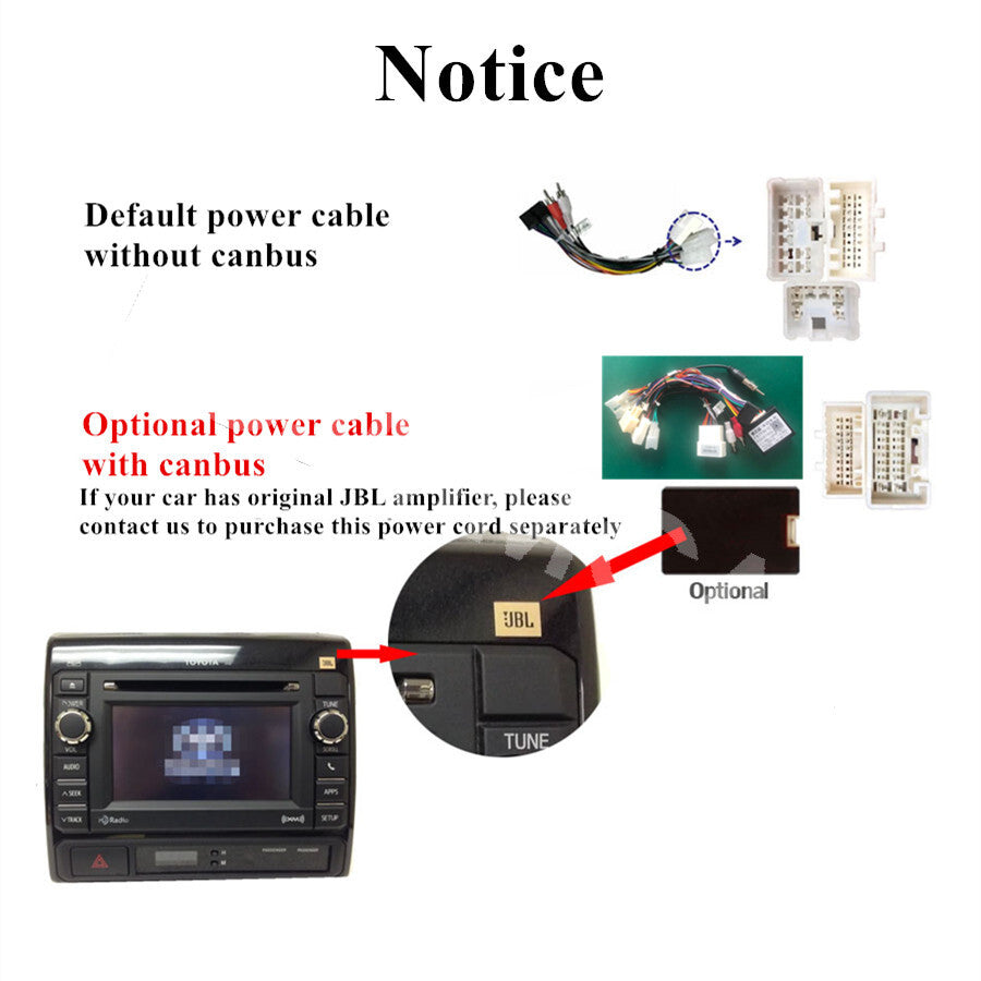 Fit for Toyota Tacoma 2005-2013 Android Car Stereo Radio GPS WIFI For CarPlay