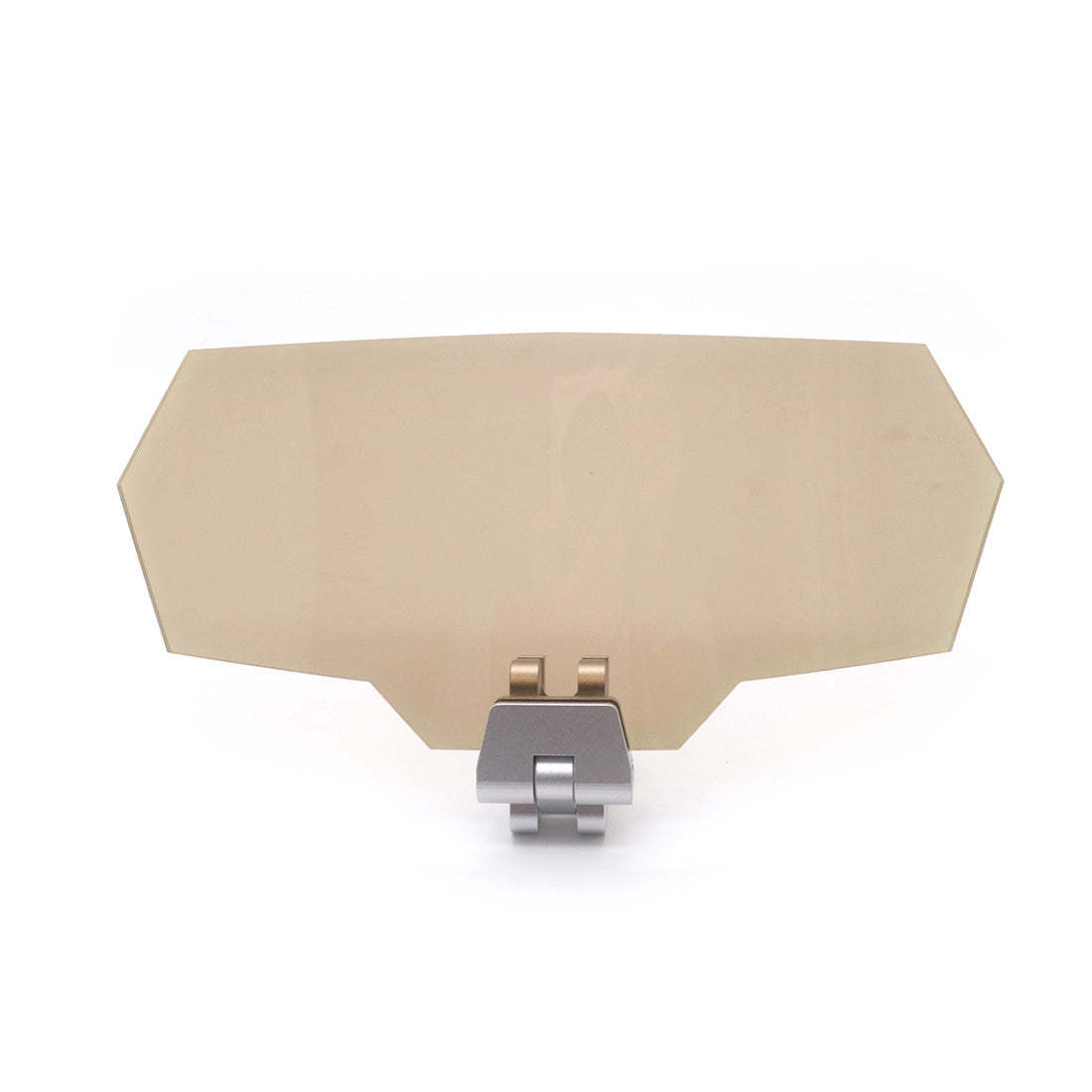 Motorcycle Tea Adjustable Clip On Windshield Extension Spoiler Wind Deflector Q