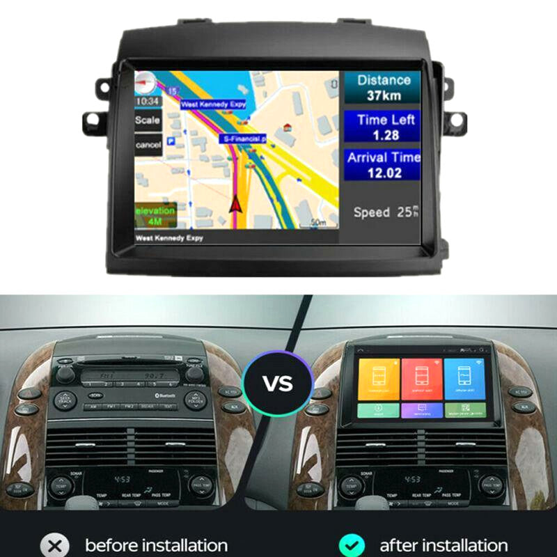 Android 10.1 Host Player 9-inch for 2003-2010 for Sienna Stereo Radio - n