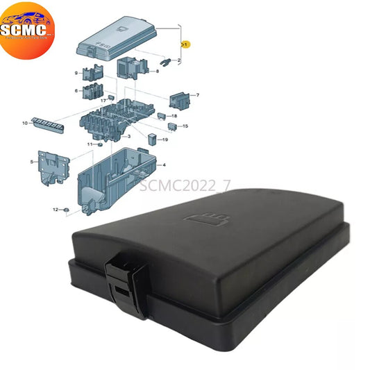 New Fuse Box Cover for VW for Golf for Tiguan for Jetta for AUDI A3 Q3 TT for Seat for Skoda 5Q0937132D