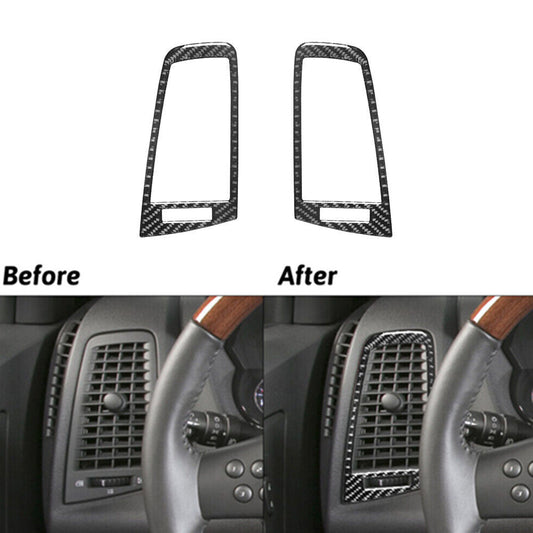 4x Red Carbon Fiber Interior Door Bowl Panel Cover Trim for Honda CR-V 2017-2021 v