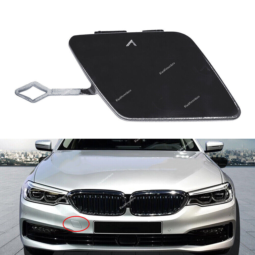51117427448 Front Bumper Tow Cover Fits 2017 2018 for BMW 530e 530i xDrive 540i Q