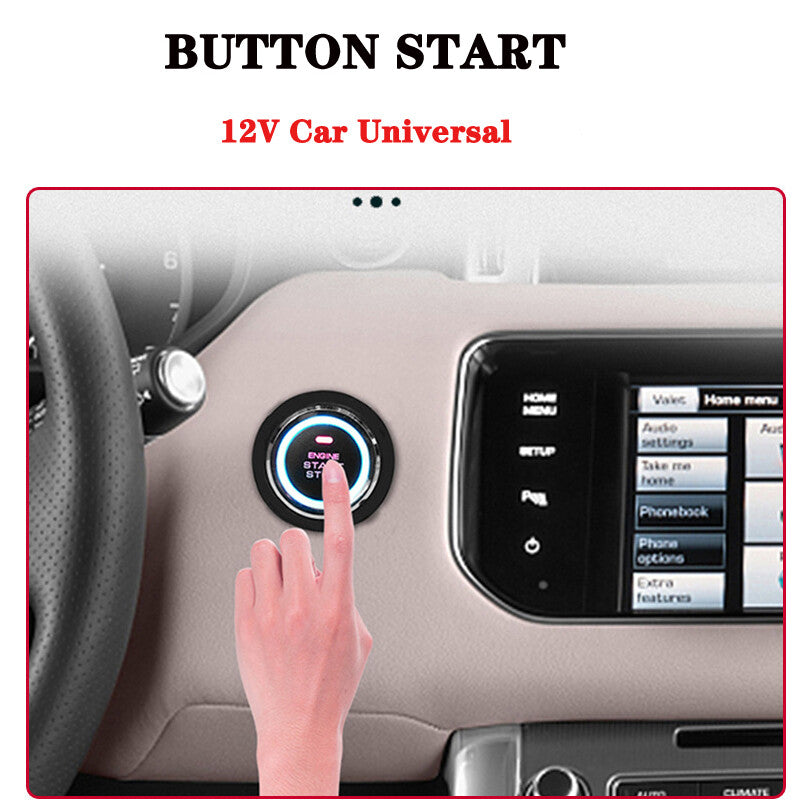 Car modification: ignition switch, engine start button, keyless entry to the US. n