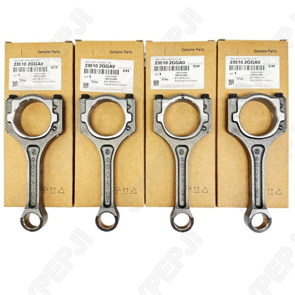 4-piece engine connecting rod for Hyundai Santa Fe and for Kia Sorento Optima 2.4L 235102GGA0