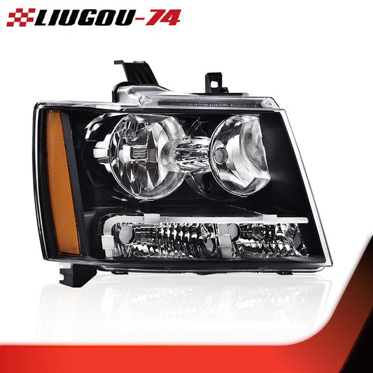 Headlight Headlamp Right Hand Passenger Side Fits 2007 - 2014 Suburban Tahoe Avalanche - v