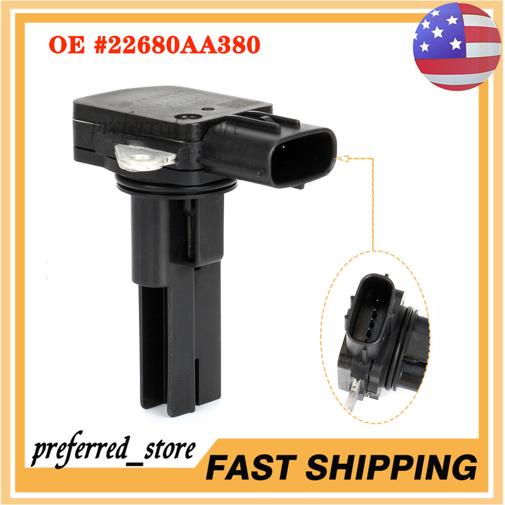 MAF mass air flow meter sensor suitable for Subaru Impreza WRX STI Forester 22680AA380- v
