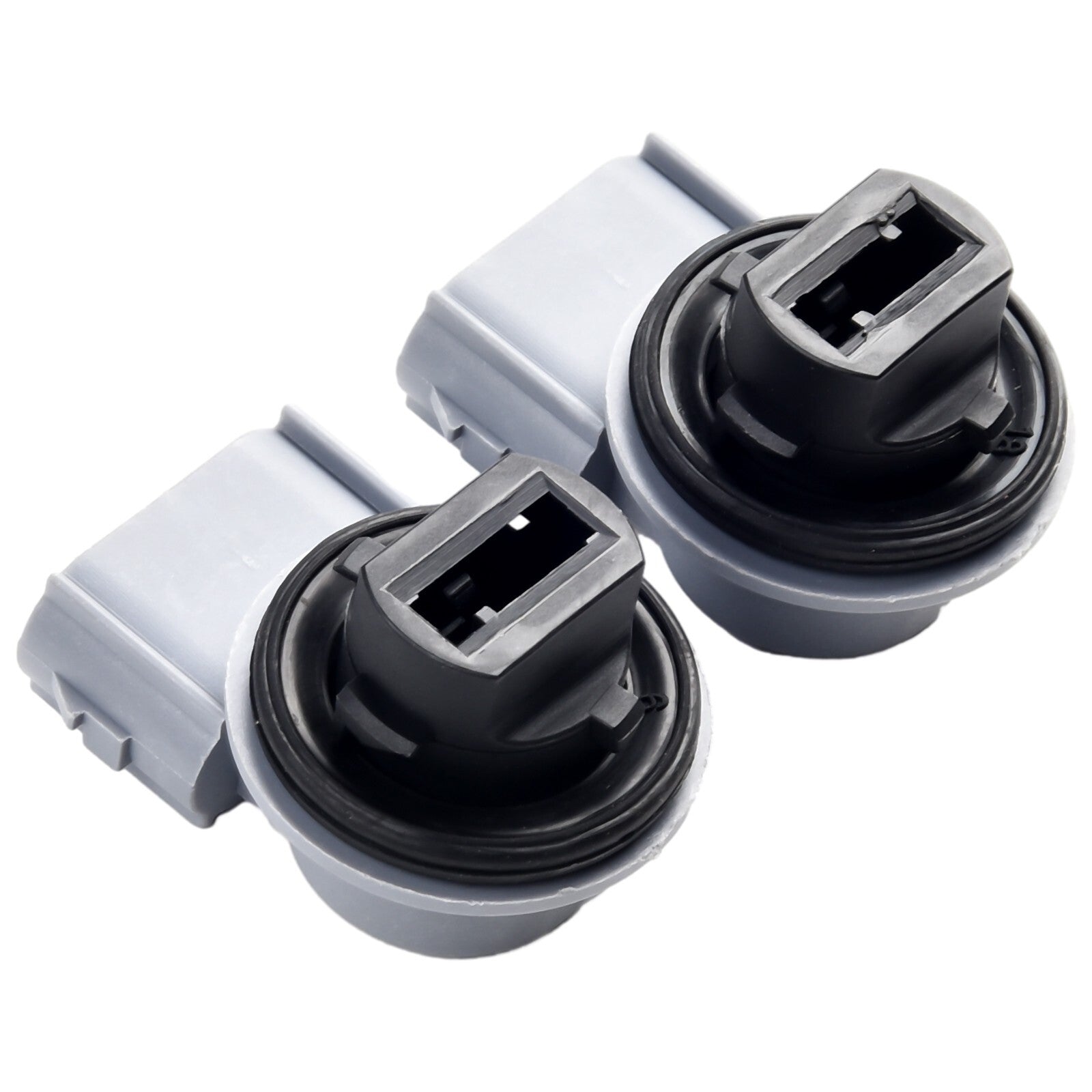 Pair Turn Signal Lamp Sockets for Ford Escape 2013 2016 Gray Color Easy Fit
