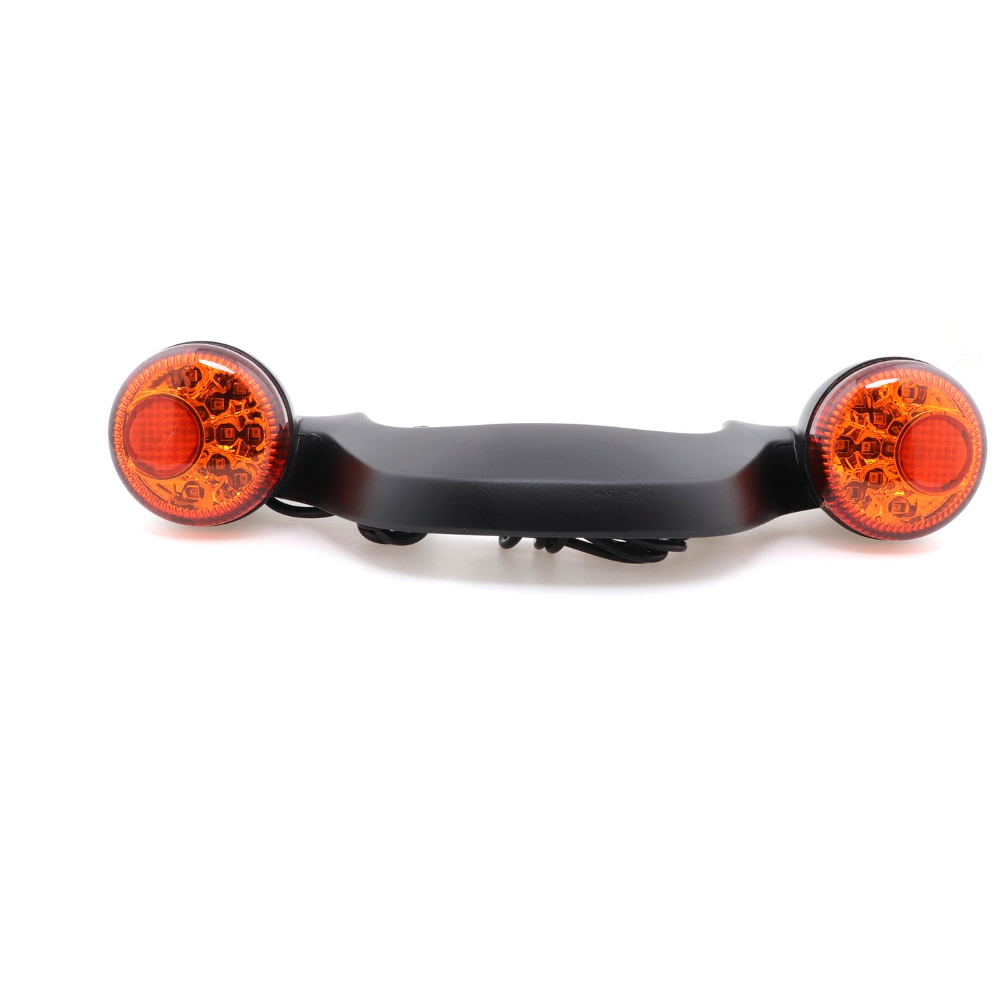 Black LED Bullet Rear Brake Light Bar Turn Signal for Harley Street Road Glide Q