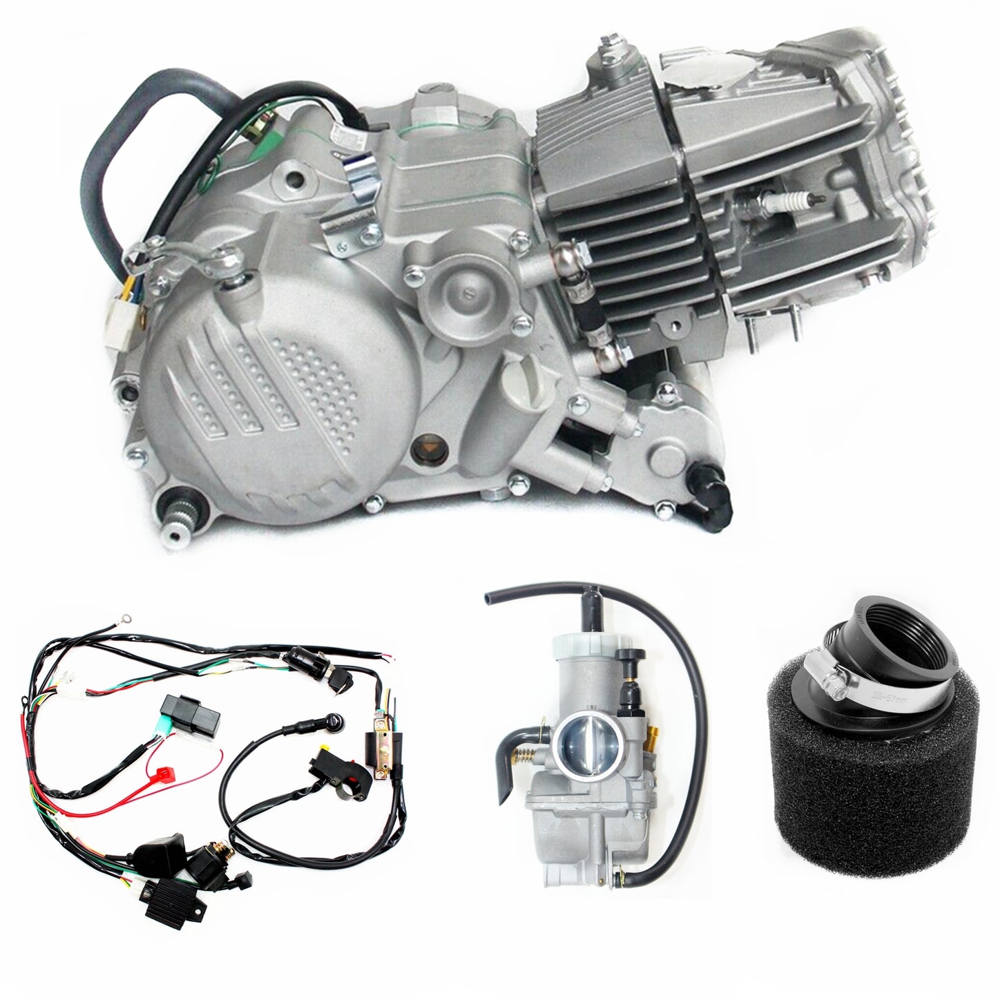 ZHONGSHEN 190CC ZS190 5 Gear Electric Kick Start Manual Engine PIT PRO DIRT BIKE