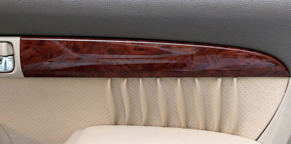 for Toyota Prado FJ/LC150 2003-2009Wood Grain Inner Door Panel stripe Cover Trim