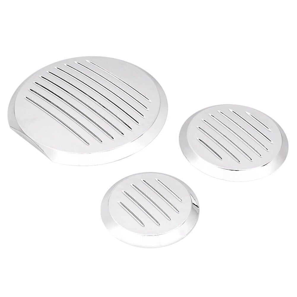 Engine Cover Insert Guard Cover Motor Chrome Fit for Honda VTX1300 2003-2009 Motor Q