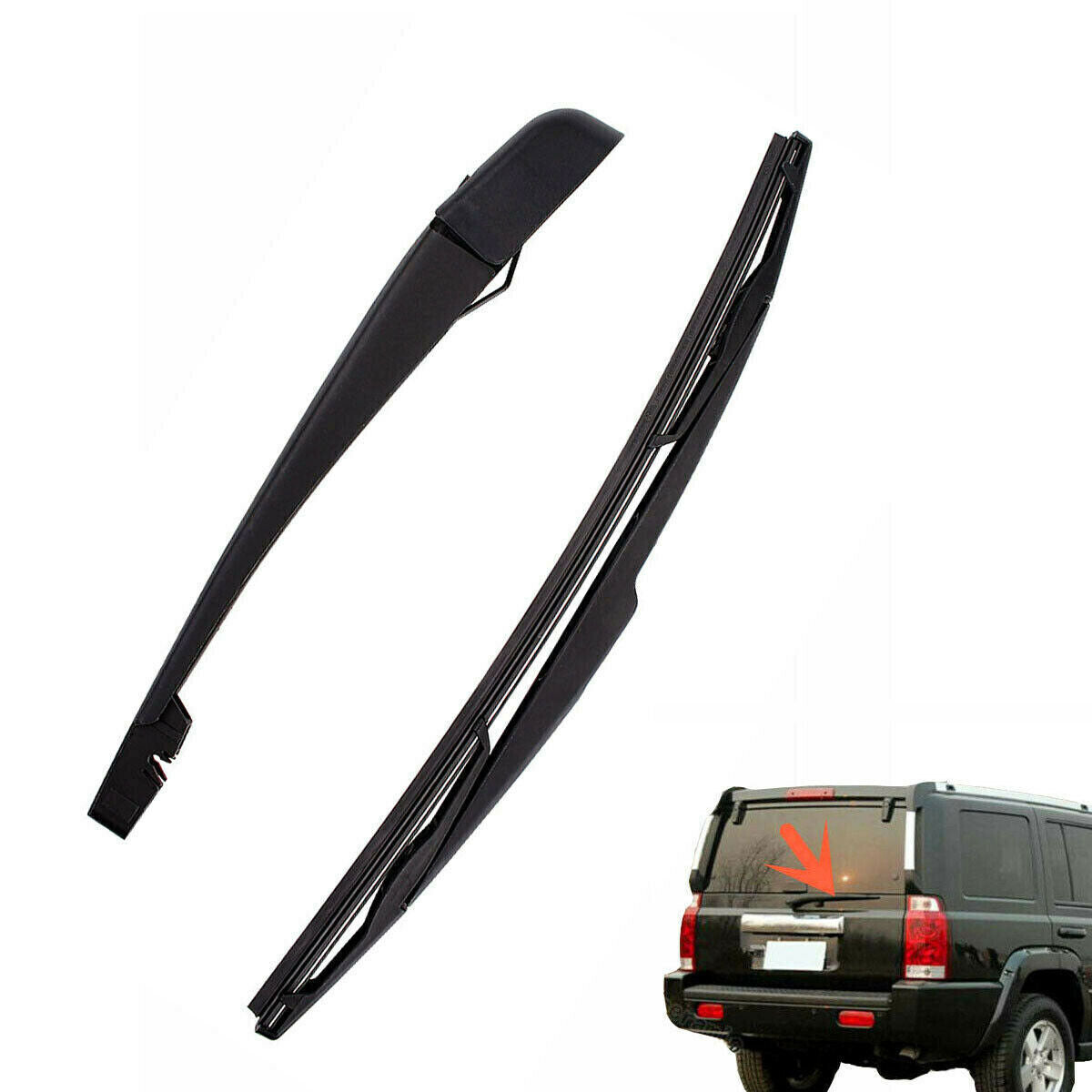 for Dodge for Chrysler Caravan Grand Town & 2008-2010 Country Rear Wiper Arm & Blade Q