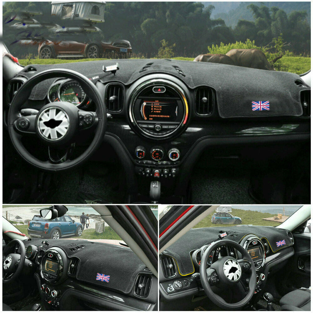 Union Jack Dashboard Dash Mat Anti-Slip Protective Cover Pads for Mini Cooper F60 Countryman- v
