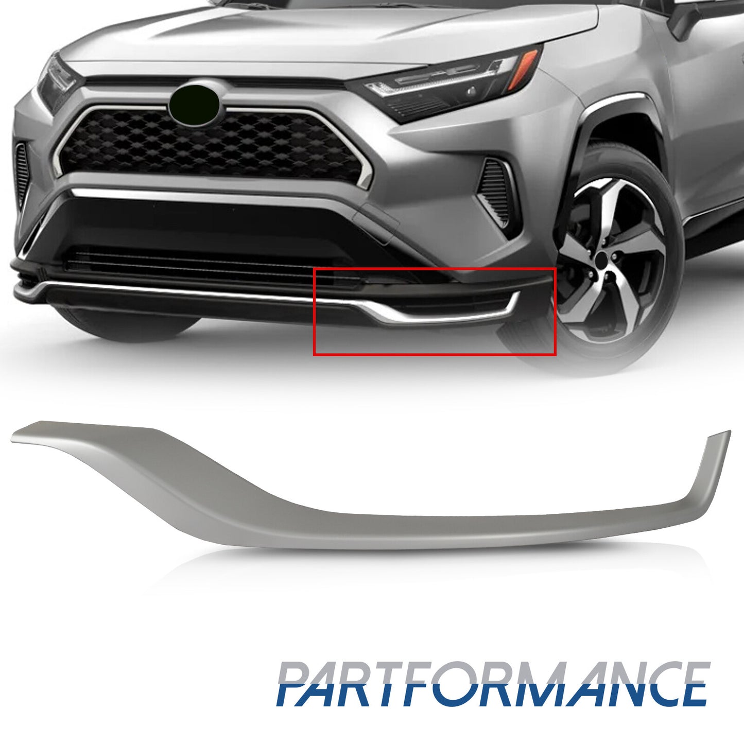 For 2021 - 2023 for RAV4 Front Driver Side Cover Molding TrimBumper Lower - v