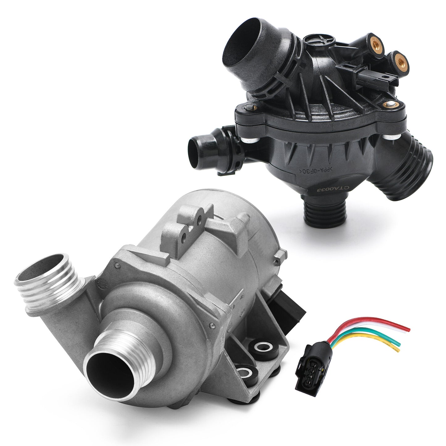 Electric Water Pump  Thermostat Assembly for for BMW 128i 325i 328i 528i 530i