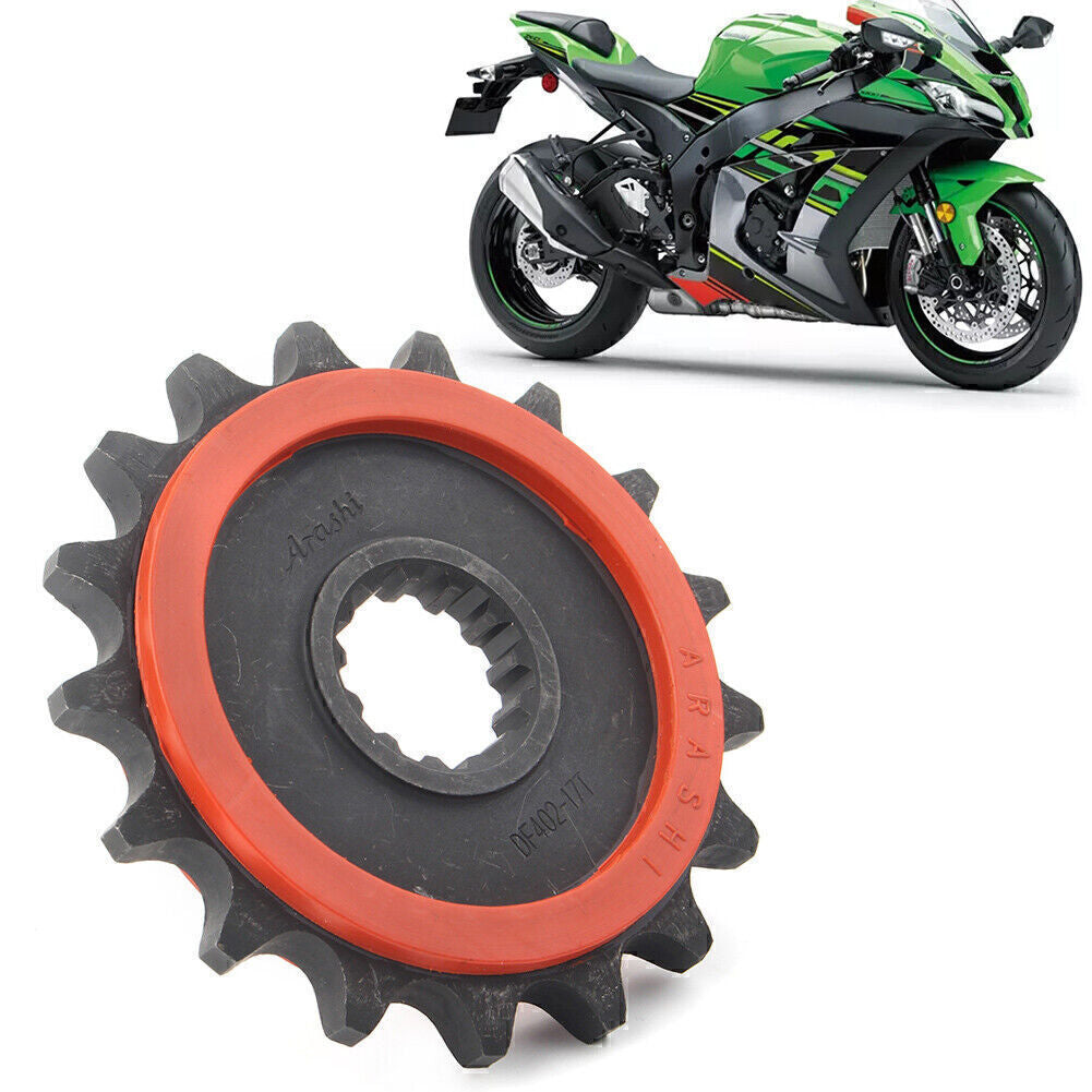 17Tooth Front Motor Engine Chain Drive Sprocket for Kawasaki ZX-10R 2011-2018 Q