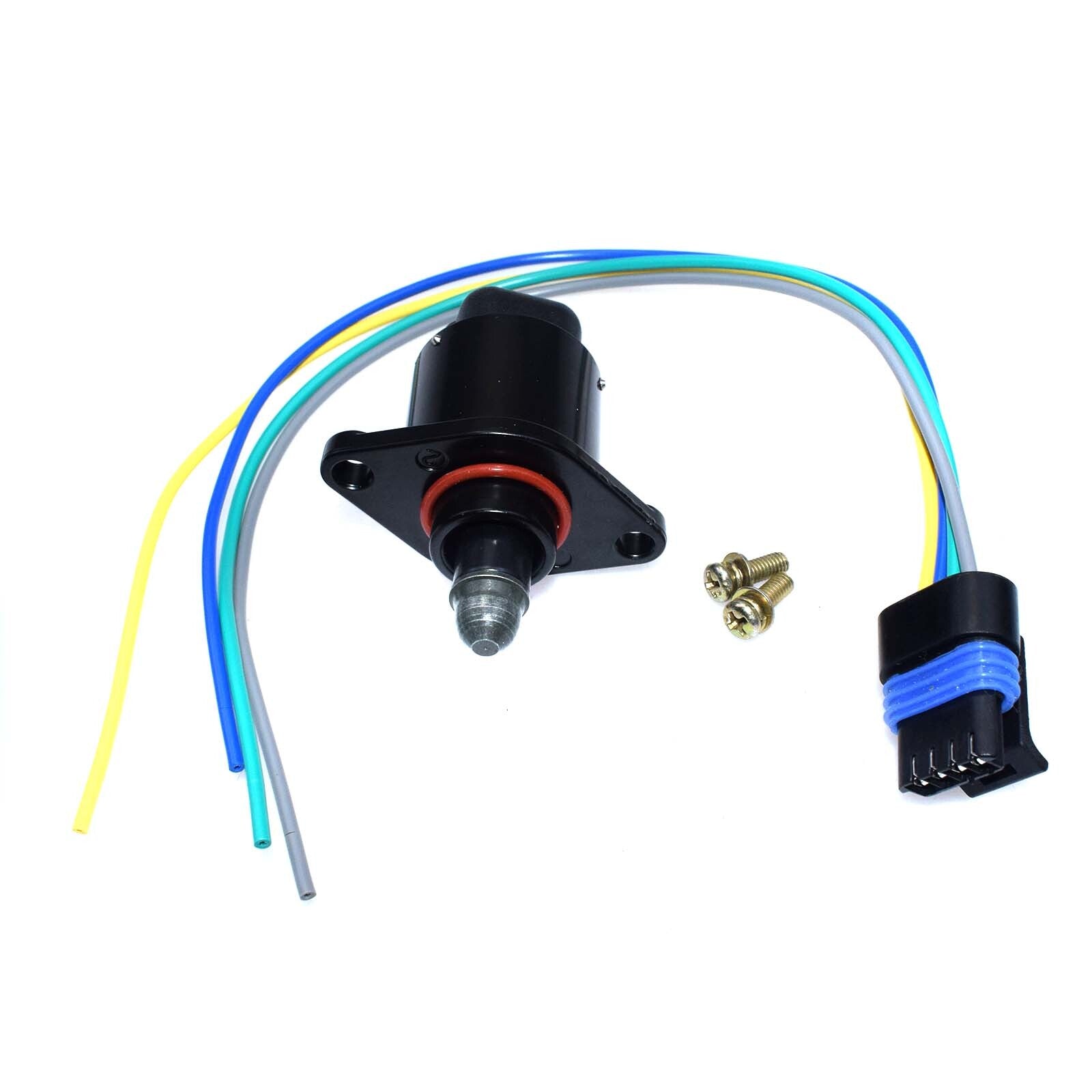 Idle air control valve and wiring harness connector for QQ Dongfeng for Kia EQ6380 New - v
